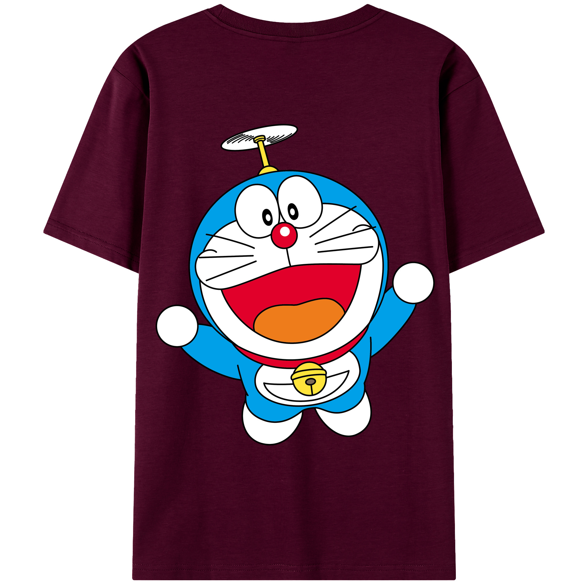 （画像用） ドラえもん Doraemon レディース半袖Tシャツ(バックプリント)
